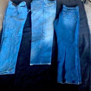 Boot cut jeans